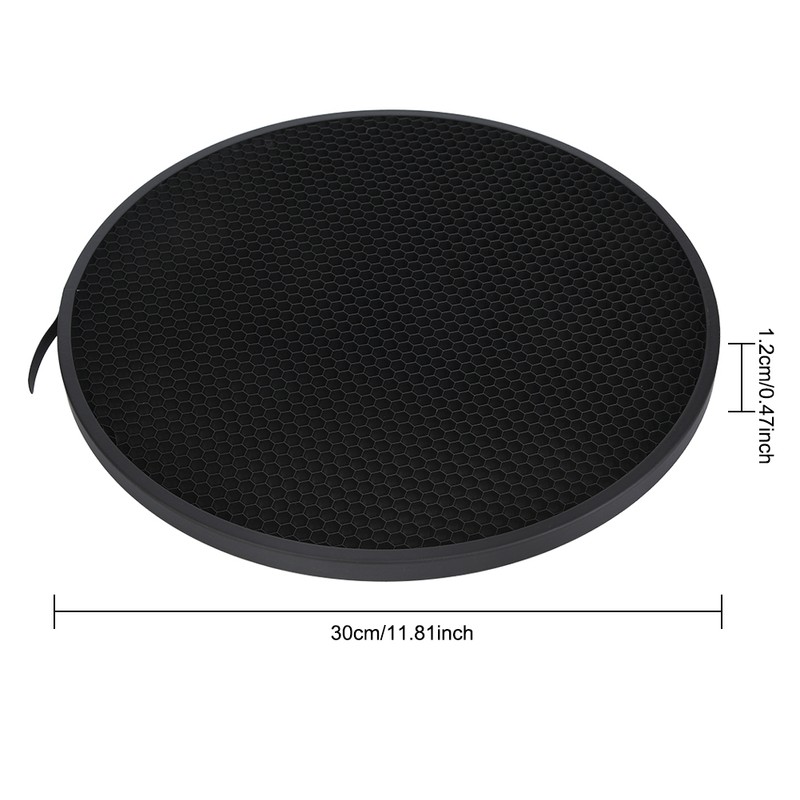NiceFoto Mini 300mm 60°Photographic Video Flash Light Mesh Grille Cover