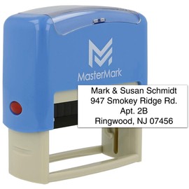Custom Stamp - Self-Inking Stamp (4 Line Stamp)