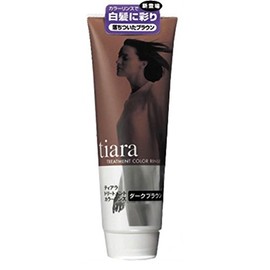 Shiseido Tiara Treatment Color Conditioner, Dark Brown, 8.7 oz (220 g), Set of 3