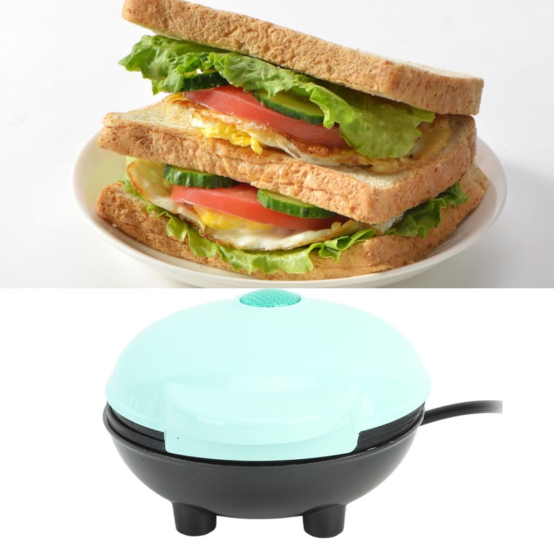 Mini Electric Round Griddle 350W 3 In 1 ABS Mini