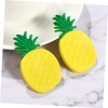 Garneck Office Decor 10pcs Refrigerator Magnets Pineapple Refrigerator Magnets Fruit