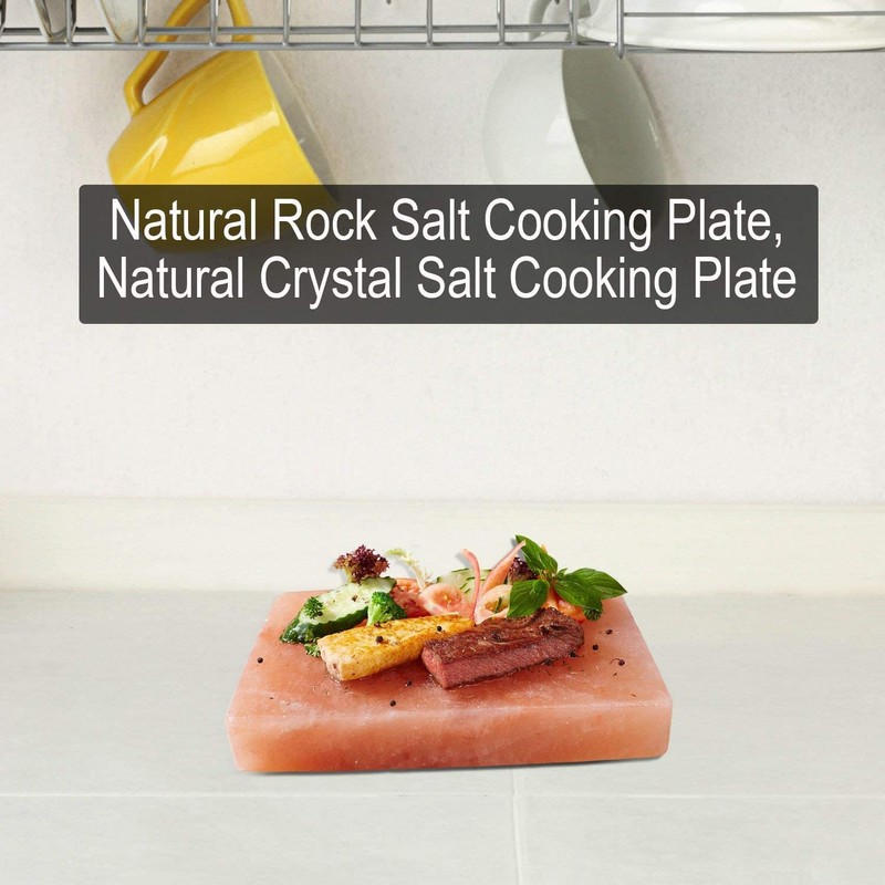 Himalayan Chef Natural Himalayan Crystal Salt cooking plate 8" X
