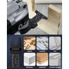 GORWARE Multitool Blades, 60PCS Japanese Tooth Blades for Wood Plastic,