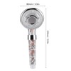 LED Negative Ion Shower Head Handheld WaterSaving Pressurized Hand Shower