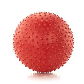 Inflatable Round Nodule Massage Ball in Red (6 in. Dia. - Red)