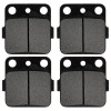 Caltric Front Brake Pads for Honda TRX250EX Sportrax 250 Ex