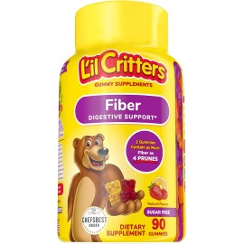 90gom 3g Fibra Fiber Probiotico Para Niños Lil Critters