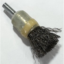 Osborn 1/2" Solid Face End Brush .0104" with Scuf-Gard USA Made