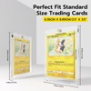 Mcbazel 35PT Magnetic Card Holder,Magnetic Trading Card Holders(Box of 10),Game