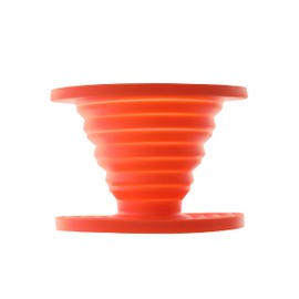 ust Collapsible Flexware Coffee Drip with Strong, Flexible, Compact, BPA Free Design and Lid Seal for Hiking, Backpacking, Camping and Outdoor Survival, Orange, One Size (20-CKT0019-09)