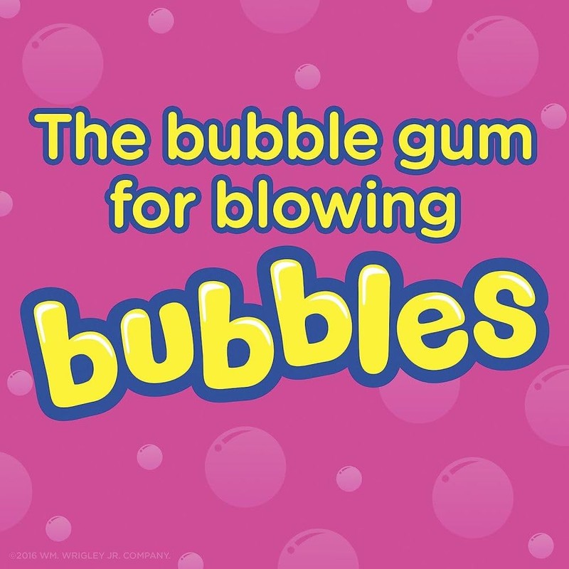 HUBBA BUBBA Gum Max Bubble Gum Bulk, Individually Wrapped, Original