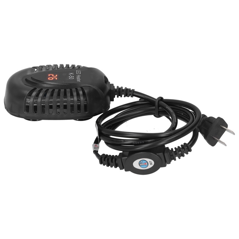 Submersible Aquarium Heater Fish Tank LED External Thermostat Quartz Heating