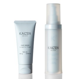 Kaizen Seven Kaizen Seven | Face Wash and Light Moisturizer Bundle | Simple Effective Skincare Routine | Made in Japan