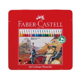 Faber-Castell 27131002 Colored Pencils, Set of 24