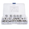 170Pcs Acorn Nuts Dome Head 304 Stainless Steel Caps Nut
