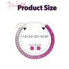 JAKAWIN Rhinestone Choker Necklace Sparkly Diamond Chokers Jewelry for Women