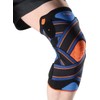 Novelastic Knee Strap Thuasne Sport - Black/Blue/Orange - Size XXL