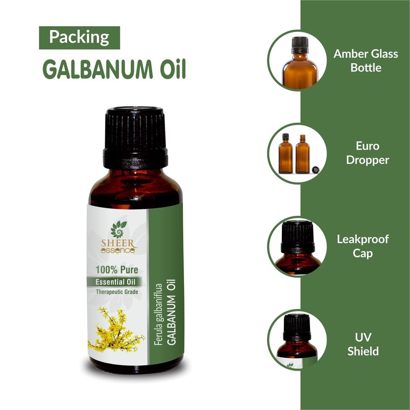 Sheer Essence Sheer Essence Galbanum Oil 100% Pure Natural Undiluted