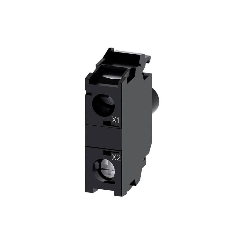Siemens 3SU1401-1BF60-1AA0 Module with Integrated LED 230V AC, White, Screw
