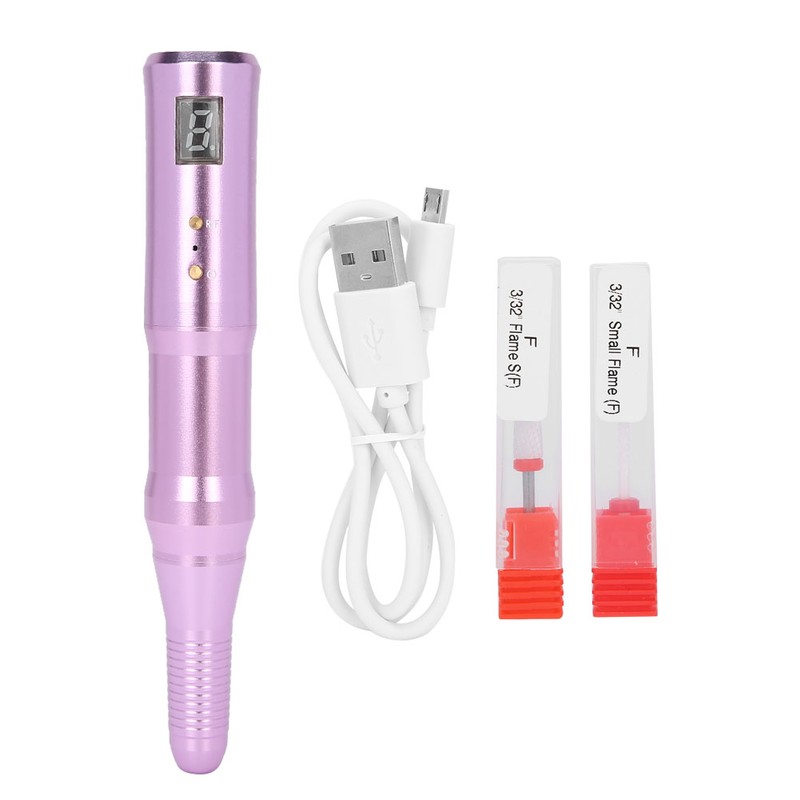 Rechargeable Electric Nail Drill Pen Portable Nail Grinding Polishing Machine