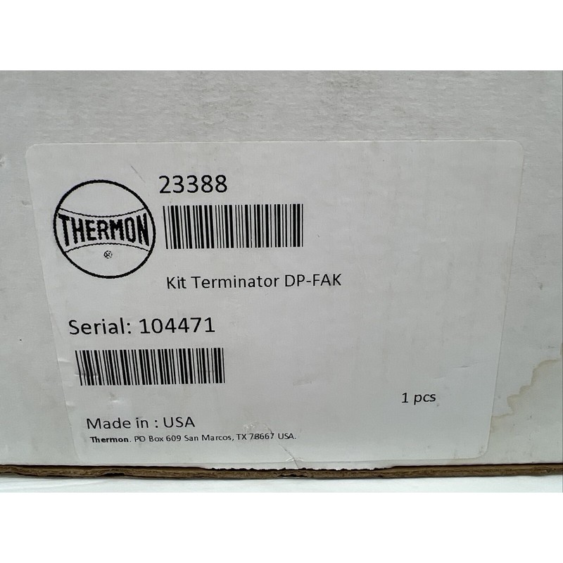 Thermon Kit Terminator DP-FAK Power Connection 23388 Made In USA