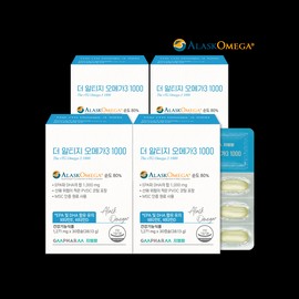 GM Farm The Altige Supercritical Omega3 1000 30 capsules, 4 packs / 더 알티지 초임계 오메가3 1000 30캡슐, 4개