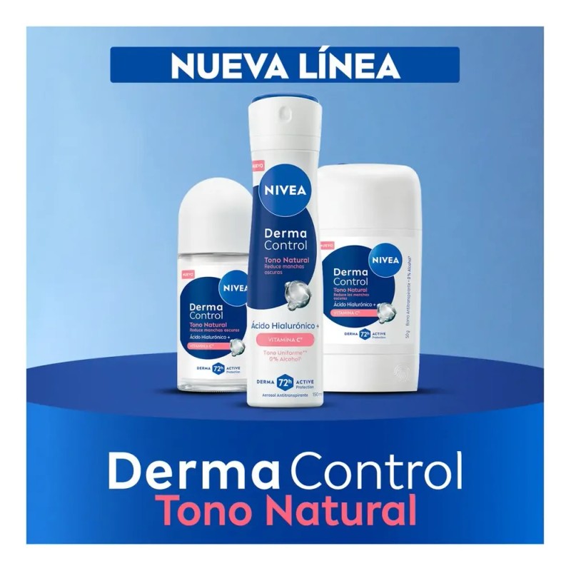 Desodorante Nivea Tono Natural Derma Control 50g