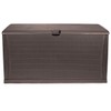 Barton Deluxe 120 Gallon Outdoor Deck Box Resin Patio Storage