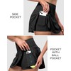 NORMOV Tennis Skirt for Women with Pockets,High Waisted Athletic Golf
