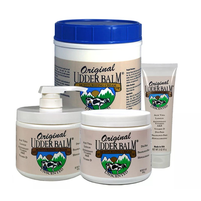 Original Udder Balm Unscented Original Udder Balm Thick Moisturizing Cream.