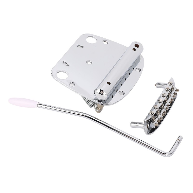 Guitar Tremolo Vibrato Bridge Tailpiece Set Vibrato Tailpiece and Tremolo