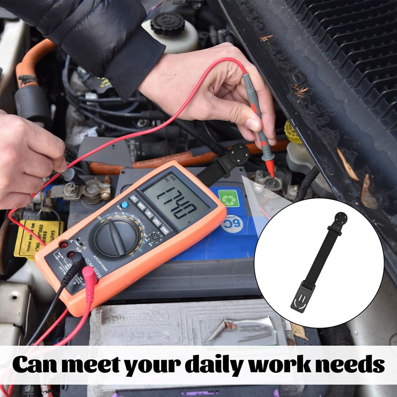 Multimeter Magnetic Hanging Strap,1 Set Adjustable Magnetic Strap Kit,Hanging Loop