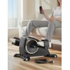 Kjocie Under Desk Bike Pedal Exerciser, Electric Mini Exercise Bike