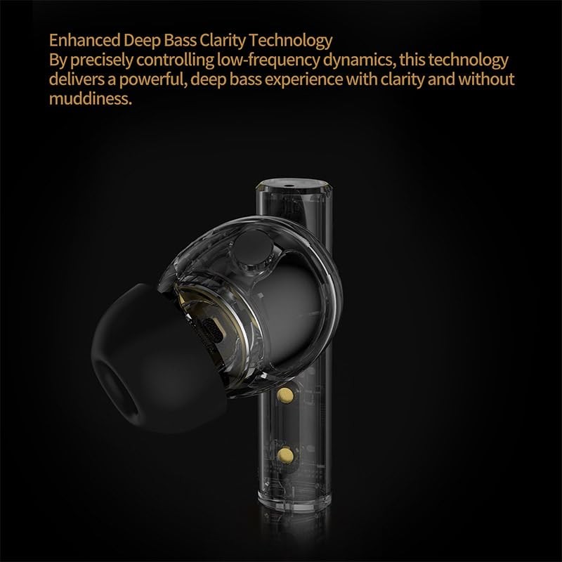 FAAEAL KZ Carol ANC True Wireless Bluetooth Earphone,6-Microphone Hybrid Active