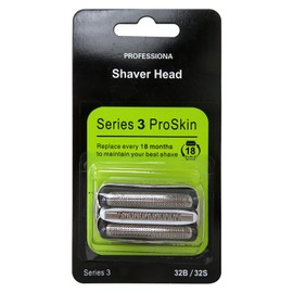 Upgrade 21S/32S Series 3 Shaver Foil & Cutter Cassette For Br-aun Series 3 21S 32S 3000s, 3010s, 3040s, 3050cc, 3070cc, 3080s, 3090cc Silver