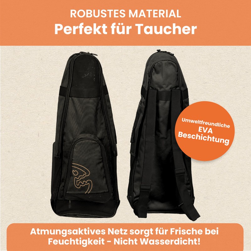 IQ Company Unisex's IQ Snorkelling ABC Bag, Black, One Size