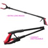 Grabber Reacher Tool 32" Aluminum Magnetic Claw with LED Light,