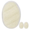 NOLITOY 3pcs Exfoliating Loofah Pads for Bath Scrubbers Loofah Scrubber
