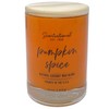 Pumpkin Spice Scented Candle Orange Jar