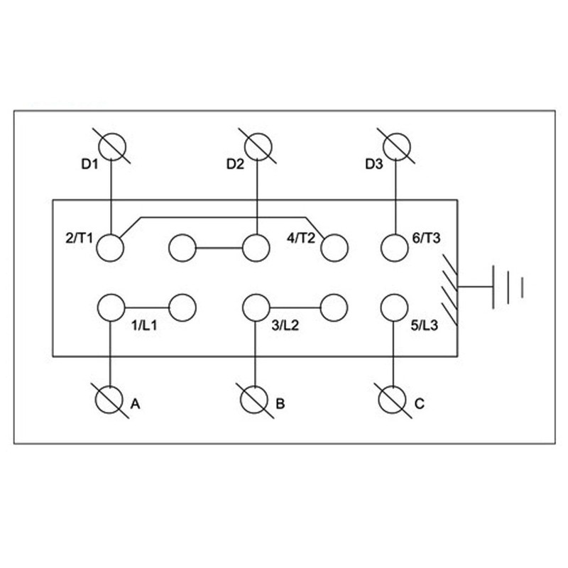 60A Drum Switch Forward/Off/Reverse Motor Control Rain Proof Reversing