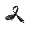 CERRXIAN 1FT Flat Slim High Speed Bi-Directional DVI (24+1) Male