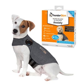 ThunderShirt for Dogs, Small, Heather Gray Classic - Dog Anxiety Relief Calming Vest