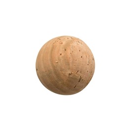 Cork decorative ball bead cork for crafts, decoration, jewellery, suitable as a toy for rodents, cats, birds, untreated and vegan, natural cork from Portugal. 20 mm