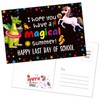 FLYAB 30PCS Happy Last Day of School Postcards for Kids