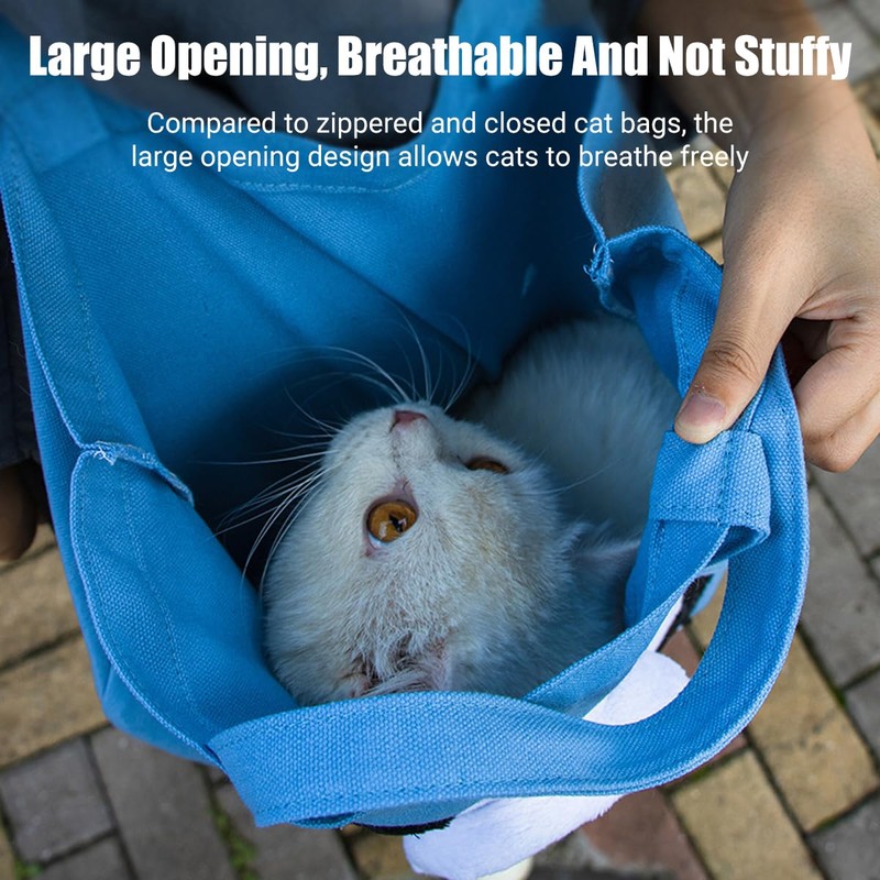 AIMALL Animal Shoulder Outcrop Cat Bag - Portable Canvas Pet