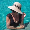 Large Sun Hat for Womens Floppy Summer Beach Straw Hats