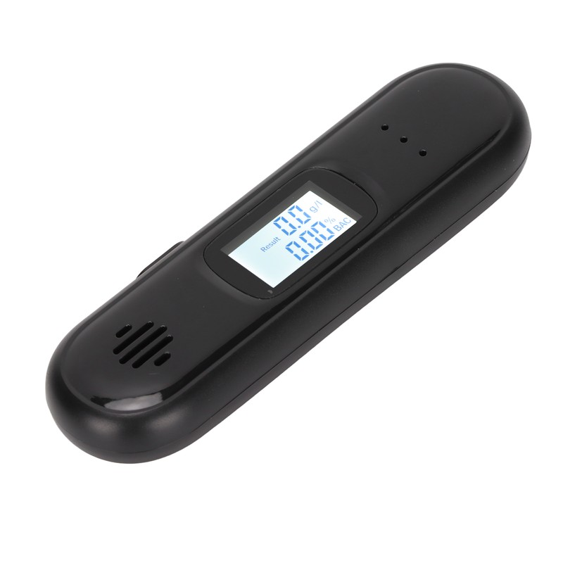 Non Contact Alcohol Tester Portable Breathalyzer USB Rechargeable High Precision
