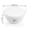 Tescoma 420871 Set per impanatura, linea Presto