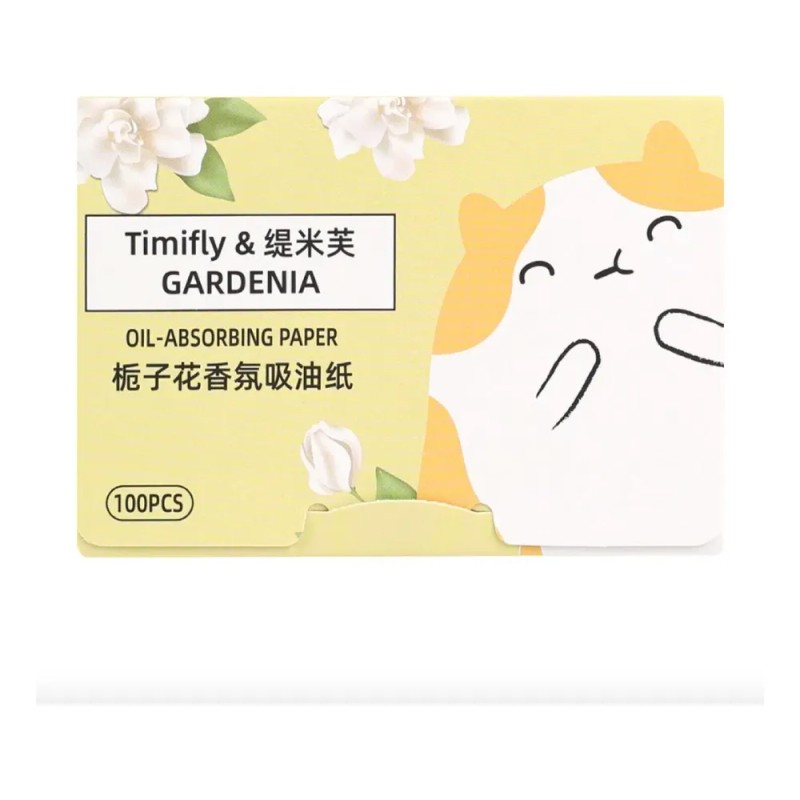 Papel Arroz Absorbente Grasa Facial Timifly Set 300 Hojas Lavanda