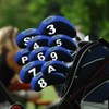 10 Pcs Golf Club Iron Head Covers Protector Headcover with